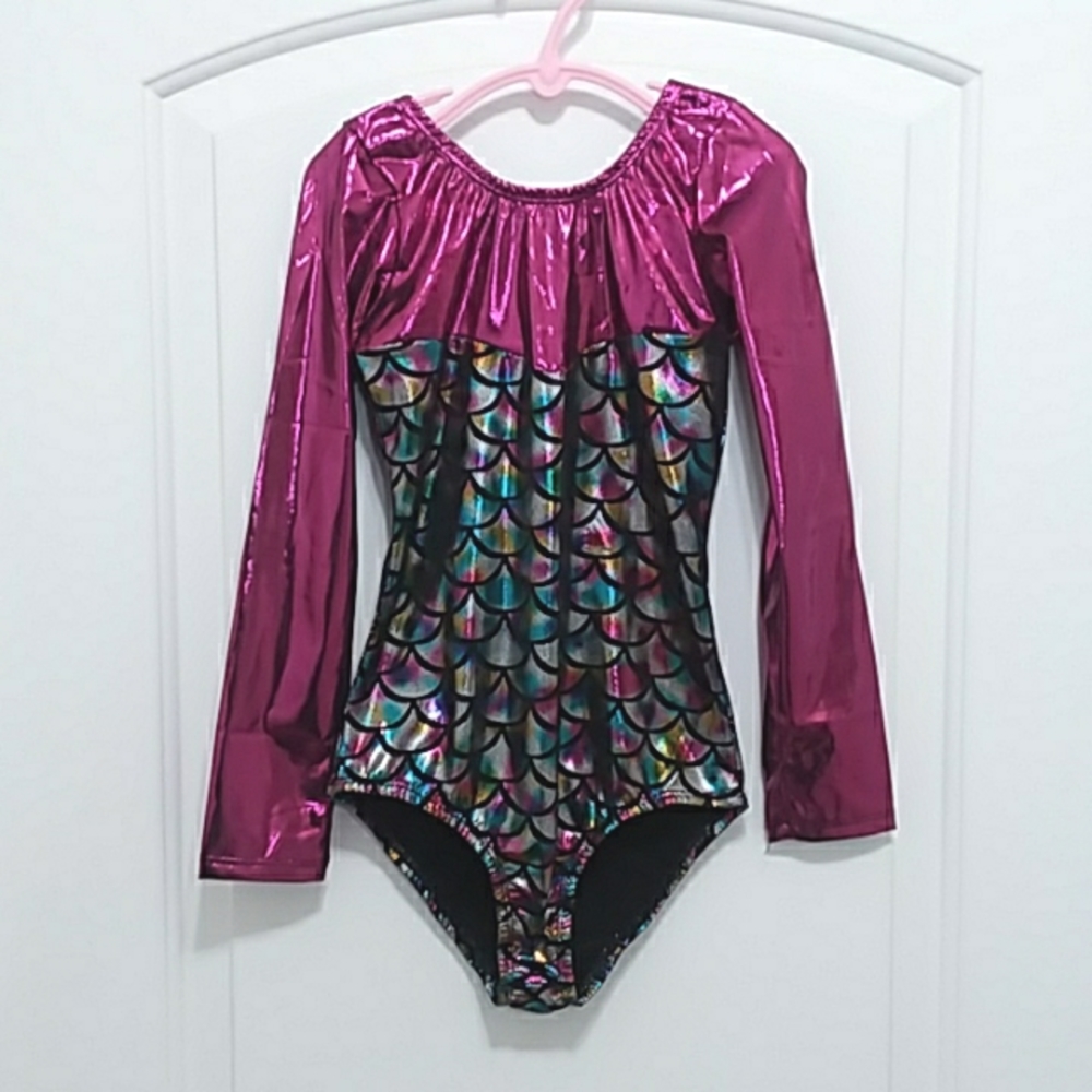 *5/$20* Girls Gymnastics Mermaidcore Leotard. NEW